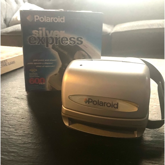 [Polaroid] Silver Express Camera - Picture 1 of 3